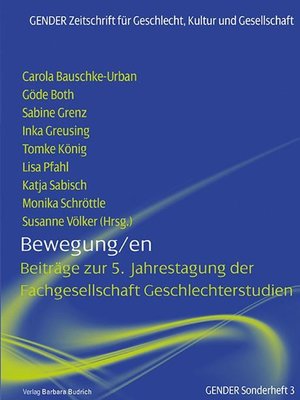 cover image of Bewegung/en
